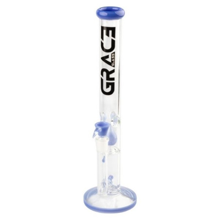 Grace Glass Percolator Bong Blå 43 cm