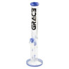 Grace Glass Percolator Bong Blå 43 cm