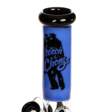 Grace Glass Cheech & Chong Beaker Bong Blå 32 cm