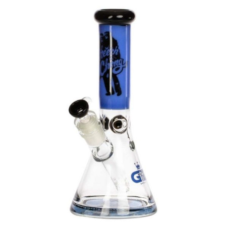 Grace Glass Cheech & Chong Beaker Bong Blå 32 cm