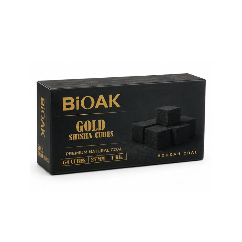 BIOAK Gold Vandpibe Naturkul 1 kg