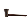 Træpibe med Stenhoved – 12 cm