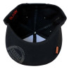 RAW Flat Cap Snapback – Sort