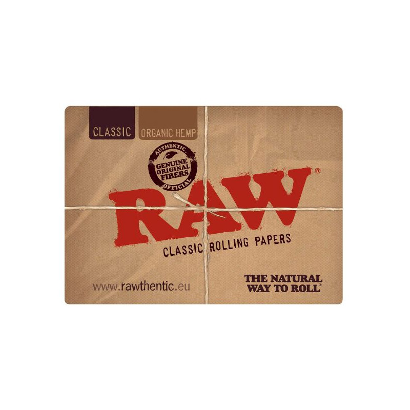 RAW Classic Organic Hemp Bordmåtte – Brun