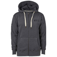 RAW Rolling Papers Zip Hoodie – Grå