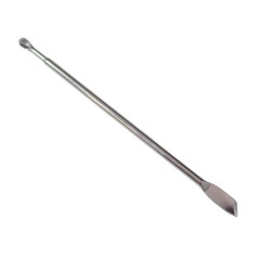 Doseringsske med Spatel Rustfrit Stål 10cm