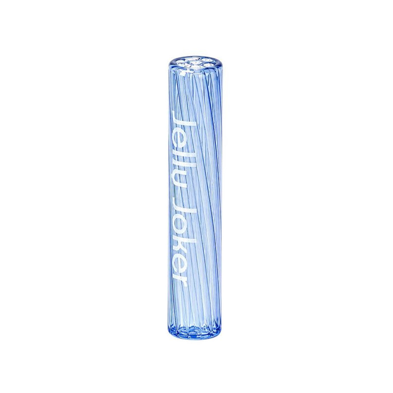 Jelly Joker Glas Jointrør Blå 6mm