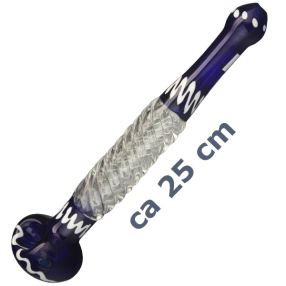 Glas Pibe Stor 25cm Blå