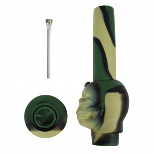 Silikone Bong Kranie 26cm Silikone Bong Kranie 26cm