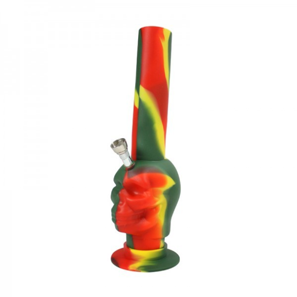 Silikone Bong Kranie 26cm Silikone Bong Kranie 26cm