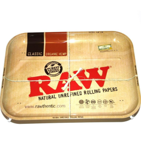 Raw mixerbakke i metal, 12x17 cm, fra Raw Rolling Paper
