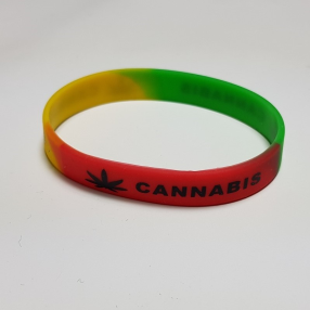 Rasta Armbånd Rasta Silicone