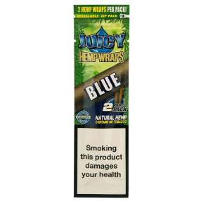 Juicy Jay Hemp Wraps Blue