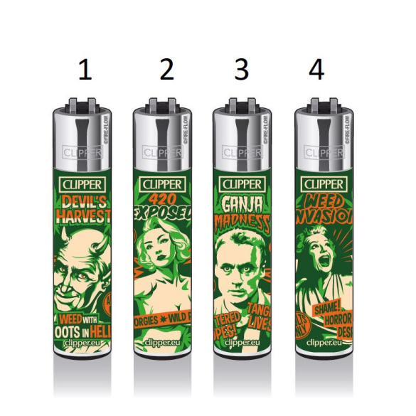 Clipper Lighter Reefer Madness Clipper Lighter Reefer Madness