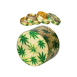 Grinder Guld Cannabis 50mm