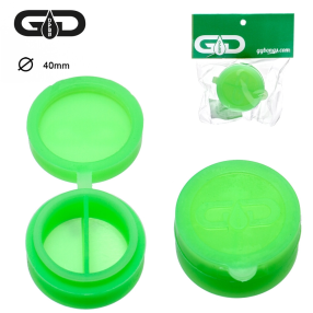 Silikone Beholder Grøn 40mm