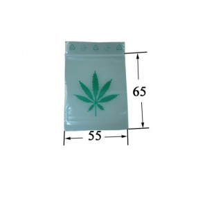 Poser 55x65mm Cannabis 100stk