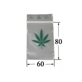Poser 60x80mm Cannabis 100stk