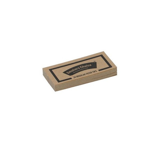 Smokers Choice King Size Brun Ubleget Filtertips