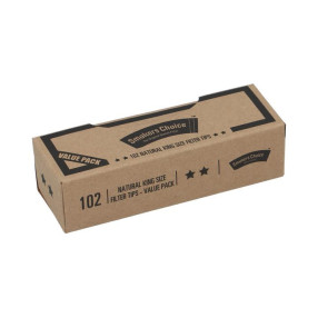 Smokers Choice Natural Filtertips 102stk