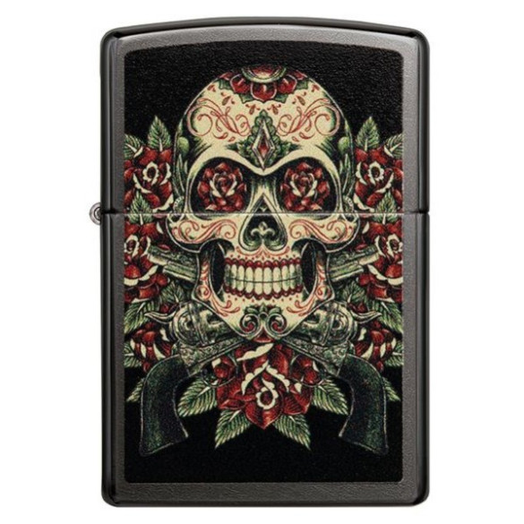 Zippo Skulls Roses Zippo Skulls Roses