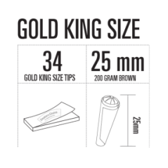 Smokers Choice Guld Filtertips