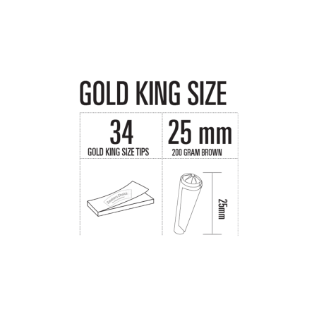 Smokers Choice Guld Filtertips