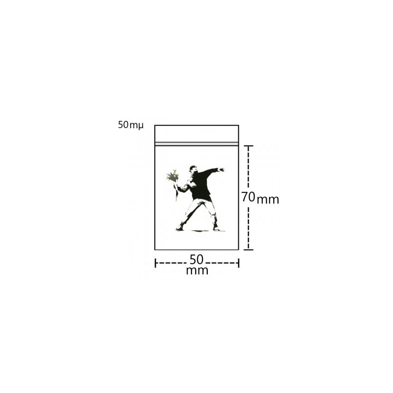 Poser 50x70mm Florist 100stk