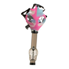 Gasmaske Bong Pink