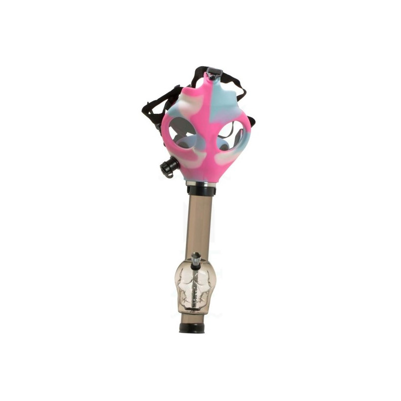 Gasmaske Bong Pink