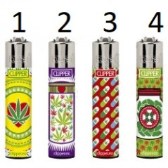 Clipper Lighter Cannabis 1
