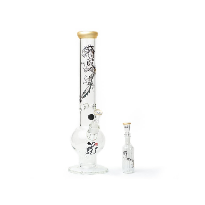 Black Leaf Glas Bong Dragon 45cm