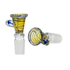 Glas bonghoved med 18,8 mm kobling i forskellige farver