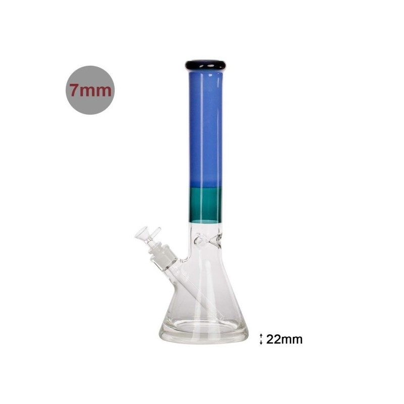 Amsterdam Blue Glas Bong 40cm Amsterdam Blue Glas Bong 40cm
