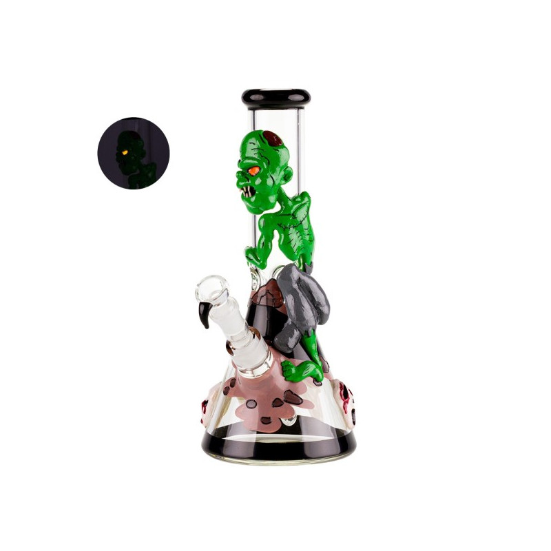 Amsterdam Zombie Glas Bong 31cm