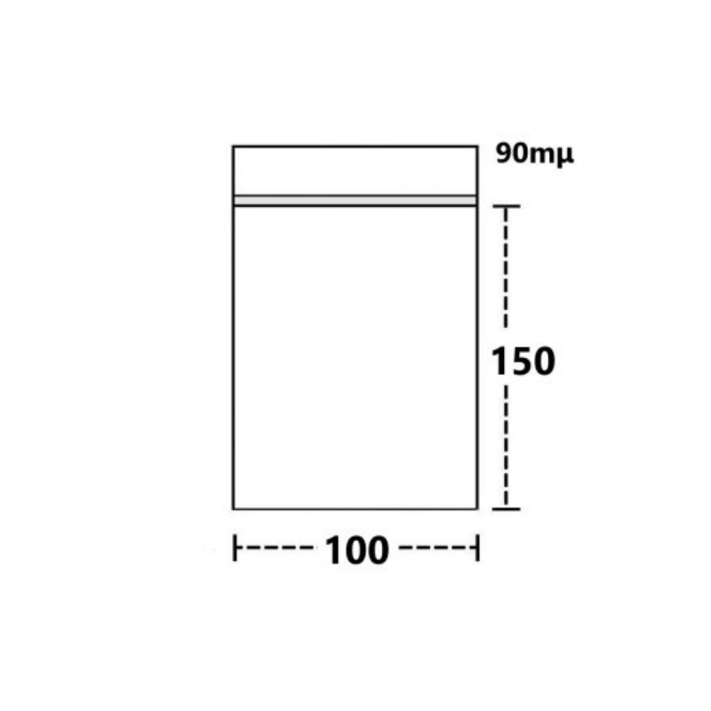 Poser 100 x 150mm Kraftig 90µ