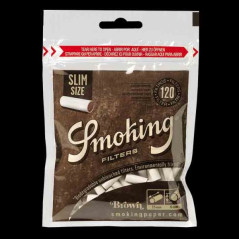 Smoking Filter Slim 6mm Brown