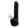 Dildo Silikone Bong Sort 20cm