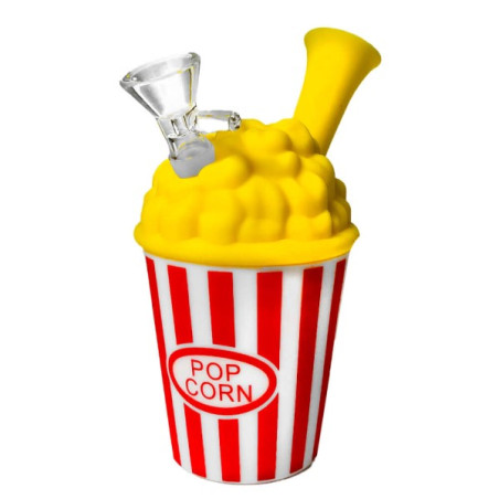 Popcorn Silikone Bong 15cm