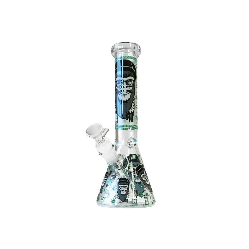 Green Gorilla Glas Bong 25cm