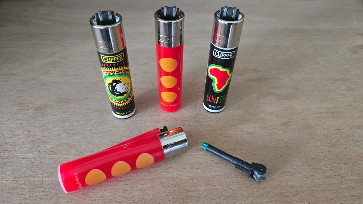 Clipper lighter til joints og rullegrej