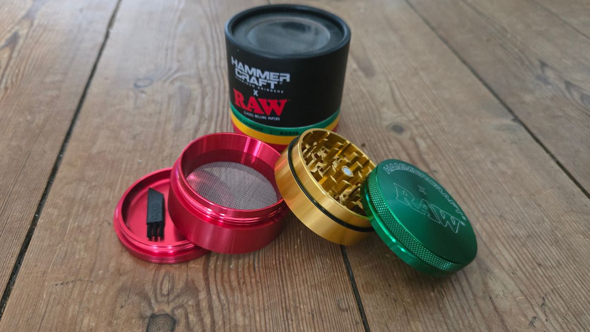 Metal grinder til jævn kværning før rulning af joint
