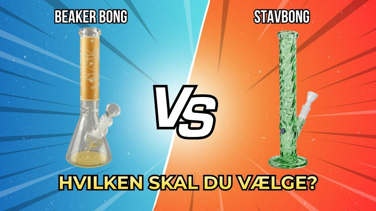 Beaker Bong vs. Straight Bong – Hvad er Forskellen?